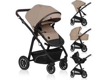Lionelo Bianka - Kinderwagen 3 in 1 - incl. autostoel -, Kinderen en Baby's, Verzenden, Zo goed als nieuw