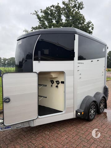 Uniek! Nieuwstaat Ifor Williams 2 paards! 2024!, Ophalen, Zo goed als nieuw, Aluminium, 2-paards trailer