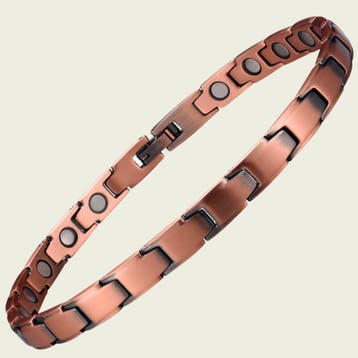 Luxe gezondheidsarmband magnetisch koper - 0,7 cm B, Ophalen of Verzenden, Nieuw