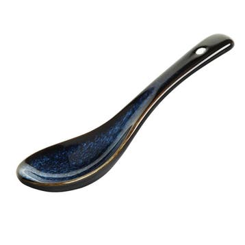 Olympia Luna Middernachtblauwe Soeplepels (Pak Van 12), Verzenden, Nieuw