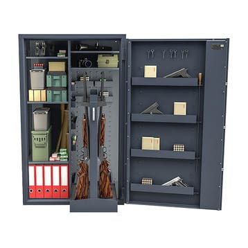 Gecertificeerde wapenkluis Caliber Plus 150/90, Ophalen of Verzenden, Nieuw, Brandkast