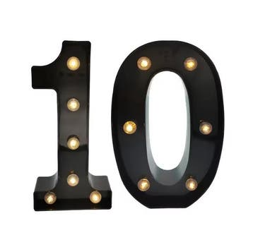 Set van 2 LED Verjaardagsnummers Verlichte Feest Cijfer Deco, Verzenden, Nieuw