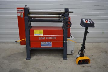 OSTAS SBM 700 x 95 plaatwals platenwals rollenwals, Nieuw