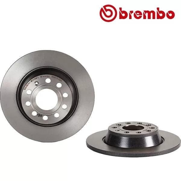 BREMBO Remschijf SEAT LEON 2.0 Cupra R achterzijde, Auto-onderdelen, Besturing, Nieuw, Verzenden