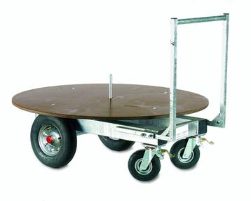 Voerwagen voor ronde balen, Zakelijke goederen, Agrarisch | Werktuigen, Ophalen of Verzenden