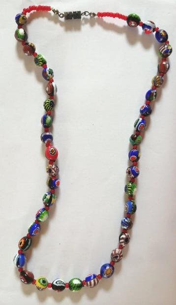 Murano - Pot - Glas - Murano-glas-halsketting
