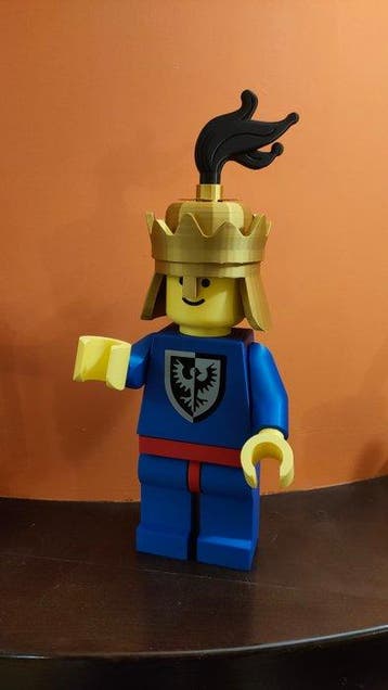Lego MOC (My own creation) - Castle - Cavaliere Black Falcon, Nieuw