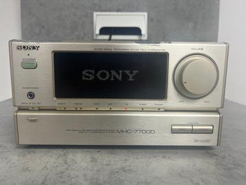 Sony - MHC-7700D Premium Mini Hi-Fi-Component (Zeer zeldzaam, Nieuw