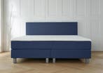 ACTIE! Boxspring Florence 180 200 Blauw, 180 cm, 200 cm, Modern, Verzenden