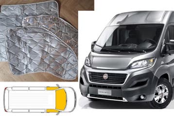 Fiat Ducato Type 290 vanaf 2015 Raamisolatie 3 delig, Ophalen of Verzenden, Nieuw
