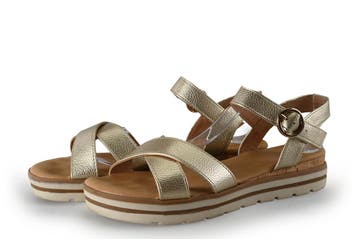 Graceland Sandalen in maat 39 Goud, Kleding | Dames, Schoenen, Overige kleuren, Verzenden, Sandalen of Muiltjes, Zo goed als nieuw