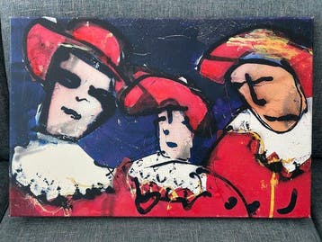 Herman Brood (1946-2001) - Drie musketiers