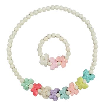 Fako Bijoux - Kinderketting en Armband - Plastic -, Verzenden, Nieuw