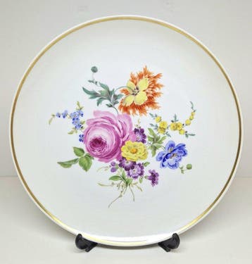 Meissen - Bord - 130 R / I 253 / 33 W. - Porselein -