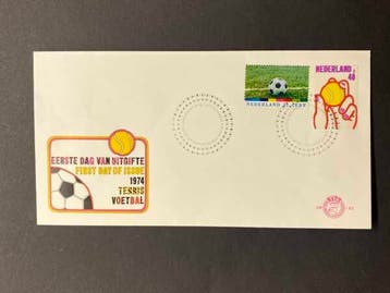 FDC 1974 Sport [N.V.P.H. nr. E132], Ophalen of Verzenden, Gestempeld