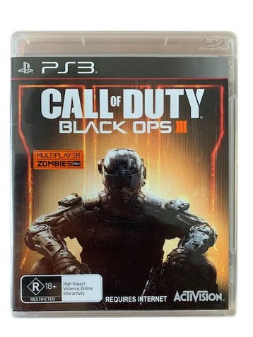 Call Of Duty Black Ops 3 (Cover 18+ Restricted) (PS3), Verzenden, Nieuw