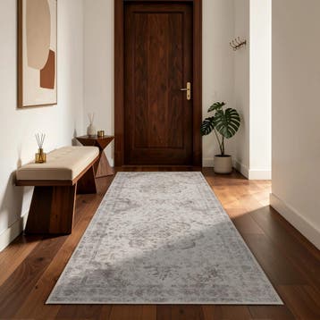 Vintage Vloerkleed | Inka | Medaillon | Beige | 280x370 cm, Verzenden, Nieuw