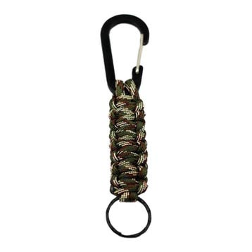 Paracord Sleutelhanger Camo - Karabijn, Ophalen of Verzenden, Nieuw