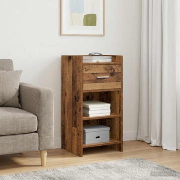 vidaXL Dressoir Oud hout 40 x 36 x 80 cm Bewerkt hout, Verzenden, Nieuw, Overige houtsoorten, Minder dan 50 cm