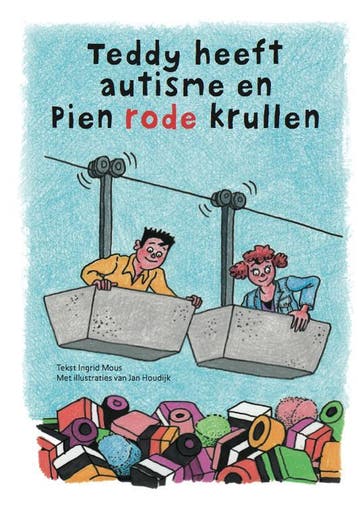 Teddy heeft autisme en Pien rode krullen 9789079603336, Boeken, Kinderboeken | Kleuters, Verzenden, Zo goed als nieuw, Ingrid Mous