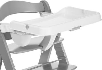 Eet- of speelblad - Wit Hauck Alpha Tray (Baby & Speelgoed), Verzenden, Nieuw