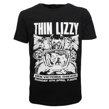 Thin Lizzy Jailbreak Show Flyer T-Shirt, Verzenden, Nieuw
