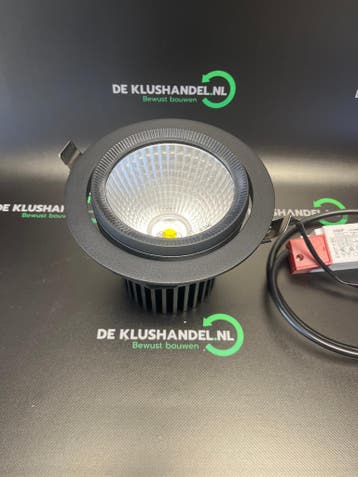 CLF lighting led downlight zwart 830/30°, Ophalen of Verzenden, Nieuw
