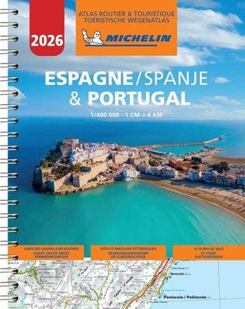 9782067270206 Michelin Atlassen - Michelin Atlas Spanje, ..., Boeken, Verzenden, Zo goed als nieuw