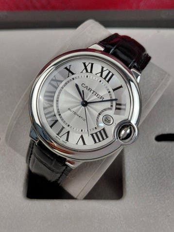Cartier - Ballon Bleu - Automatic - Date - 3001 - Heren -, Sieraden, Tassen en Uiterlijk, Horloges | Heren, Nieuw