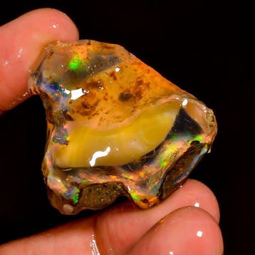 Opaal 14,4 g Natuurlijk Ethiopisch Welo-Opaal Ruw,