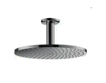 HANSGROHE/ZUCCHETTI PLAFOND INBOUW HOOFDDOUCHE BRUSHED BLACK, Ophalen of Verzenden, Nieuw
