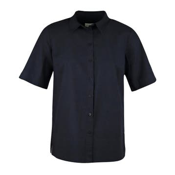 Milano Italy • zwarte blouse • 36, Verzenden, Zwart, Maat 36 (S), Milano Italy