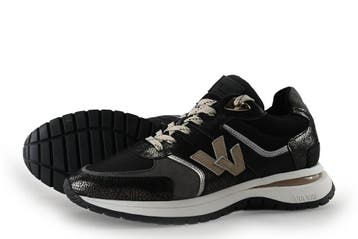 VIA VAI Sneakers in maat 40 Zwart, Verzenden, Zwart, VIA VAI, Sneakers of Gympen