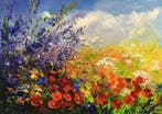 Pentti Vainio - Euphony of Blooming Hues, Antiek en Kunst, Kunst | Schilderijen | Klassiek