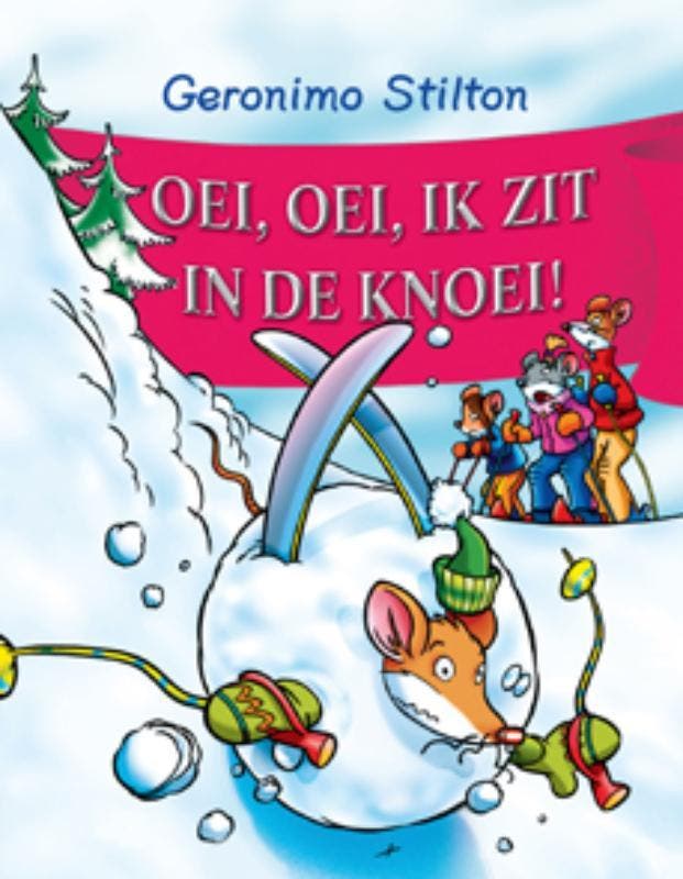 Oei, oei, ik zit in de knoei! / Geronimo Stilton / 41, Boeken, Kinderboeken | Jeugd | onder 10 jaar, Zo goed als nieuw, Verzenden