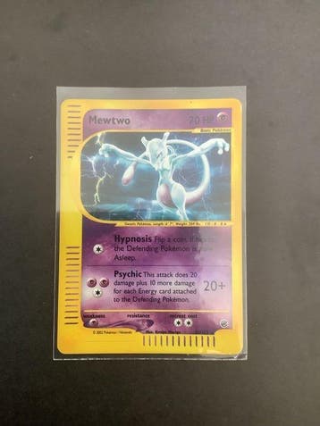 Pokémon - 1 Card - Mewtwo Reverse holo - WOTC, Nieuw