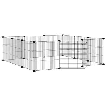 Puppyren 12-delig zwart | Laatste Stuk! - 33% Korting, Minder dan 60 cm, Minder dan 75 cm, Ophalen of Verzenden, Zo goed als nieuw