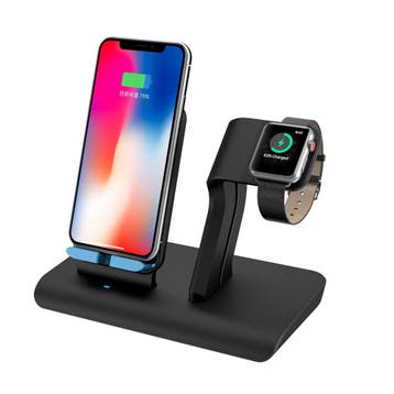 DrPhone 2in1 Fastcharge Draadloze Oplaadstandaard - Dockings, Verzenden, Nieuw