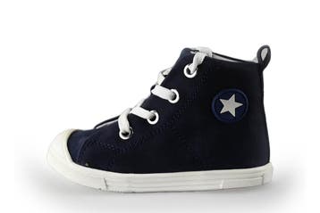 Jopper Hoge sneakers Jongens in maat 22 Blauw, Verzenden, Schoenen, Zo goed als nieuw, Jongen of Meisje