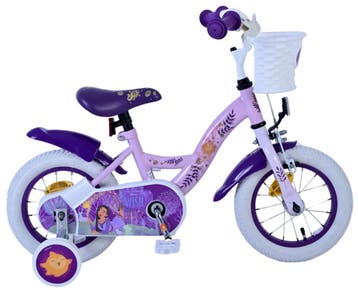 Disney Wish Kinderfiets - Meisjes - 12 inch - Paars, Fietsen en Brommers, Overige merken, Zijwieltjes, Nieuw, Ophalen of Verzenden