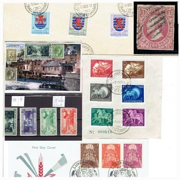 Luxemburg 1852/1957 - Luxemburg, collectie vanaf nr.2,, Gestempeld
