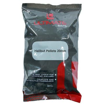 Ultimate Baits Halibut Pellets 1kg - 3mm, Verzenden, Nieuw, Overige typen