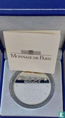 Frankrijk 1½ euro 2008 (PROOF) Frans voorzitterschap van.., Verzenden, Goud, Overige waardes, Frankrijk
