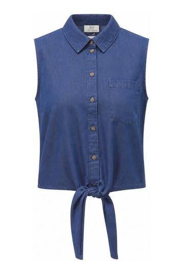 JDY Top in maat L Blauw, JDY, Verzenden, Zo goed als nieuw, Blauw