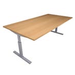 Recht T-poot bureau, 200 x 100 cm, Overige plaatsen, Ophalen of Verzenden, Nieuw in verpakking, Bureau