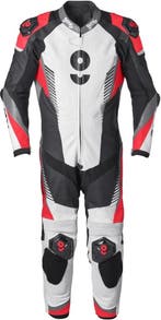 gms GRC-1 Zwart Wit Rood 1-Delig Motorpak, Motoren, Kleding | Motorkleding, Nieuw met kaartje, Overall, Gms, Heren