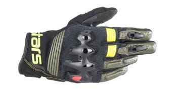 Alpinestars Halo Forest Zwart Geel Fluo, Nieuw met kaartje, Alpinestars, Handschoenen, Heren