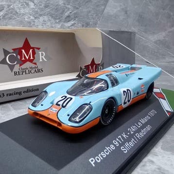 CMR 1:43 - Modelauto - Porsche 917K - 24h Le Mans 1970, Nieuw