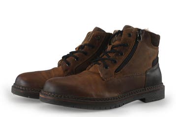 Nelson Veterboots in maat 42 Cognac, Overige kleuren, Verzenden, Boots, Zo goed als nieuw