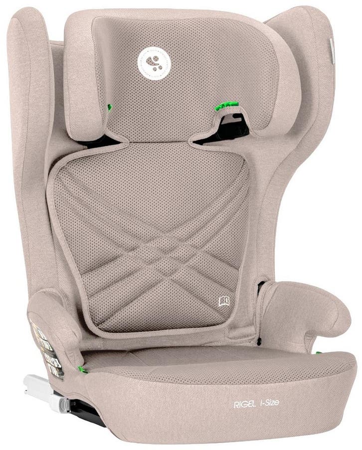 Lorelli Rigel Beige 100-150 cm i-Size Opvouwbare Autostoel, Kinderen en Baby's, Autostoeltjes, Nieuw, Autogordel of Isofix, 15 t/m 36 kg